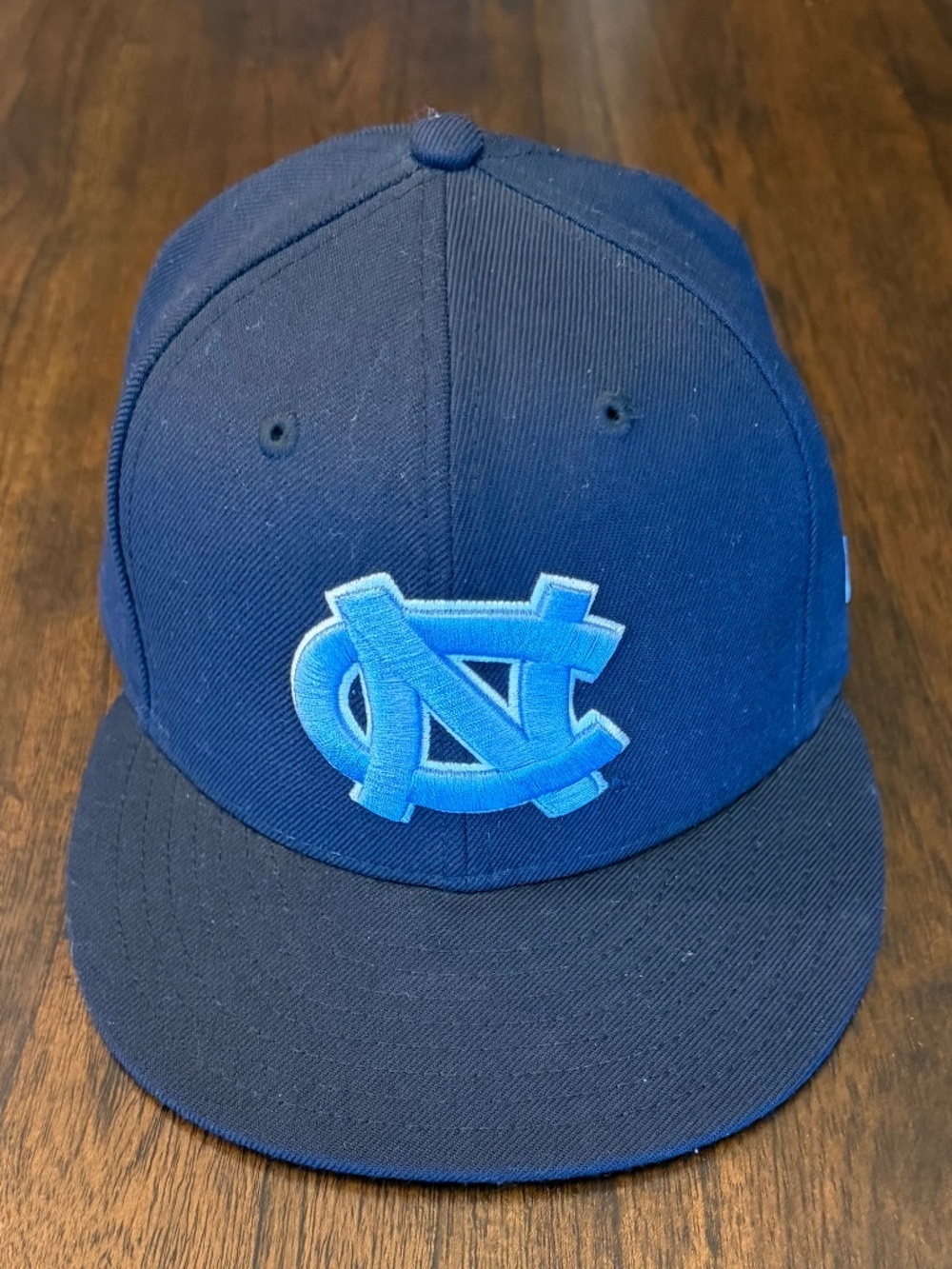 North Carolina Tar Heels New Era Hat, Navy & Carolina Blue, Size 7 1/8